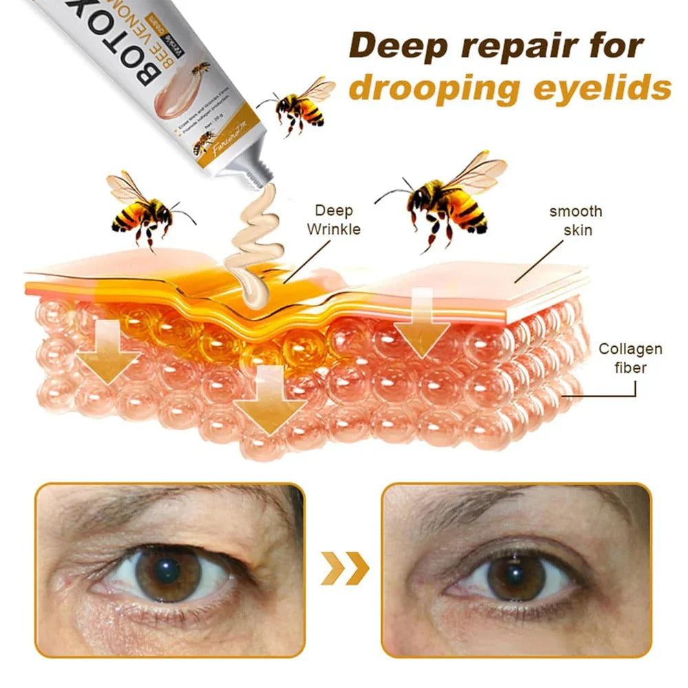 (buy 1 Get 1 Free)Bee Venom Botox Wrinkle Repair Cream